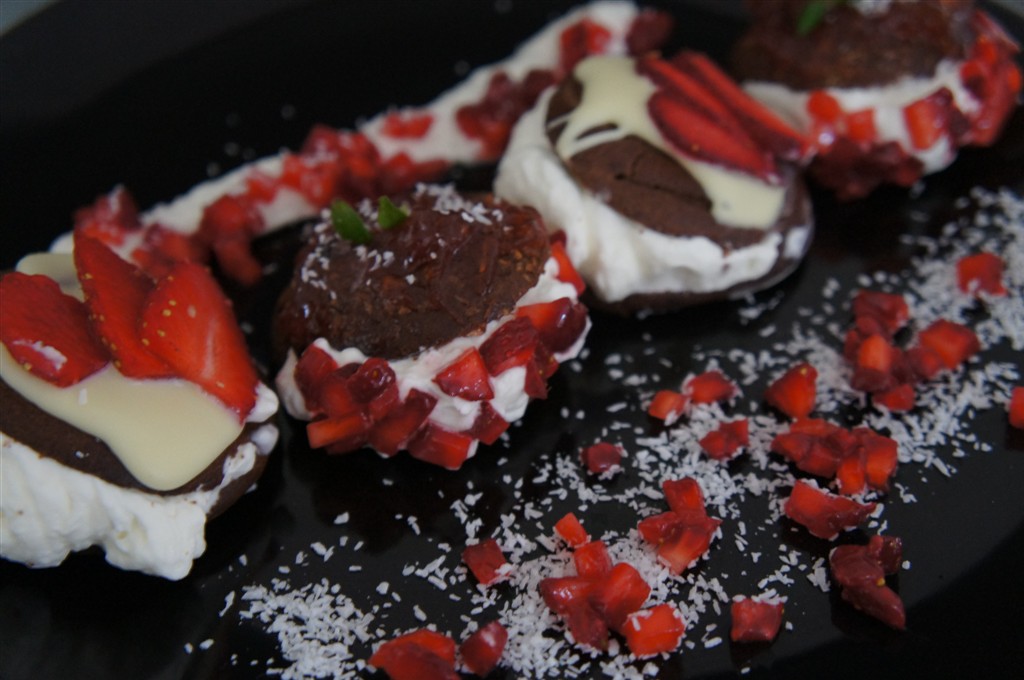 Profiterols de cacau