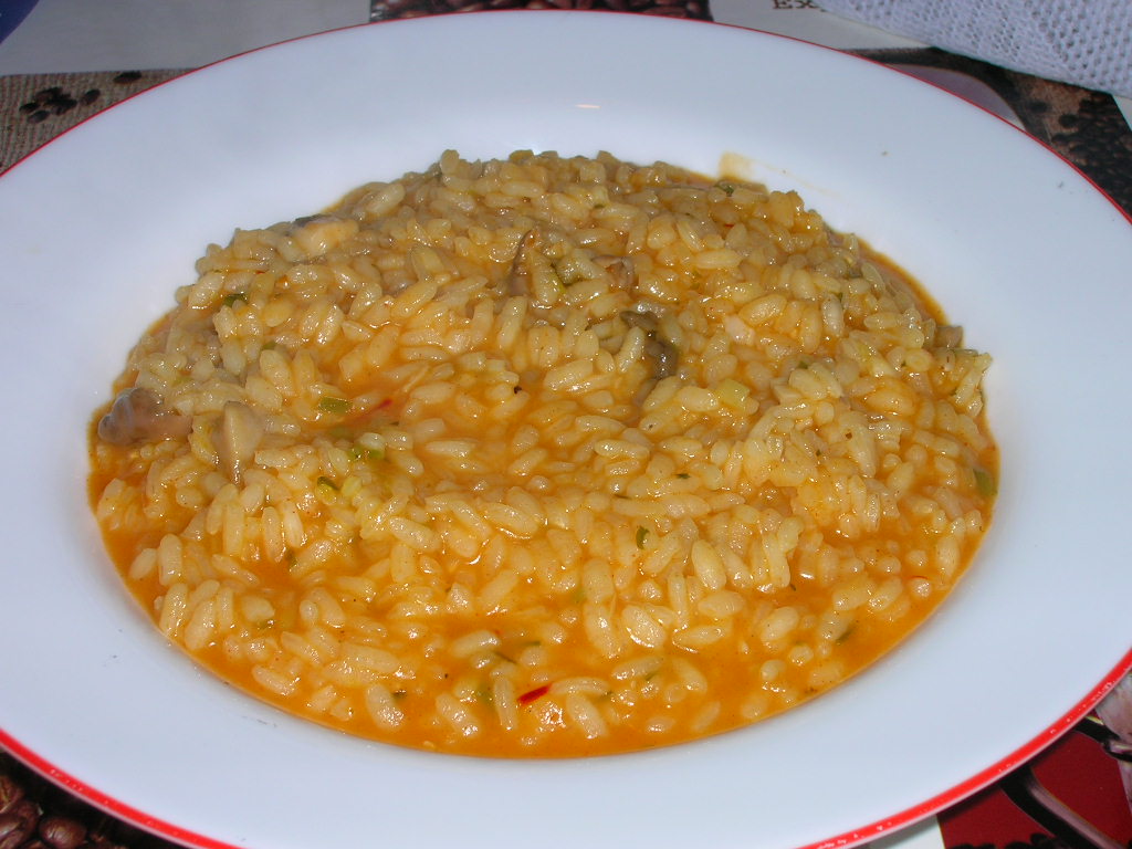 Arròs caldós amb ceps