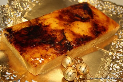 Torró de crema cremada