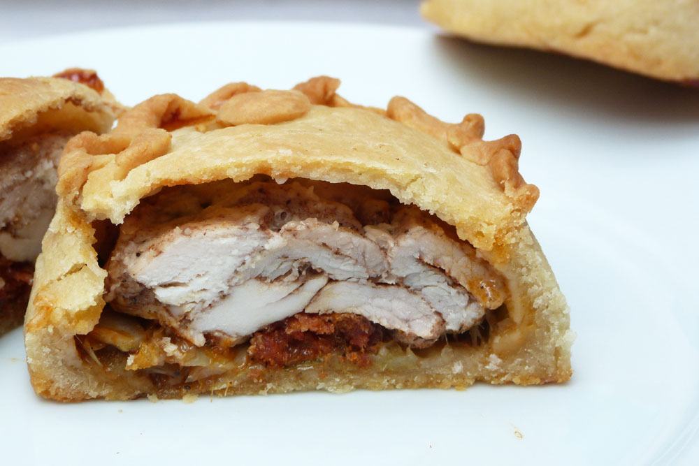 Recepta de panades de pasta escaldada